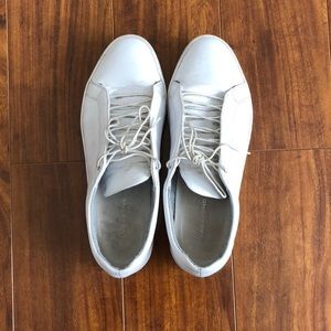 Vagabond white leather sneakers